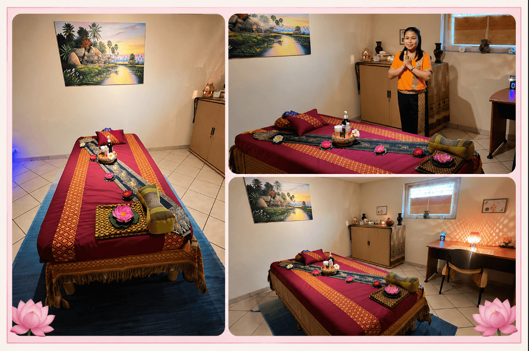 Massage Atmosphere Collage
